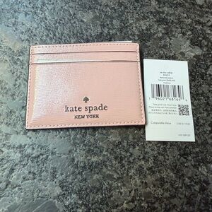 Kate Spade TuTu Pink Small Slim Card Holder